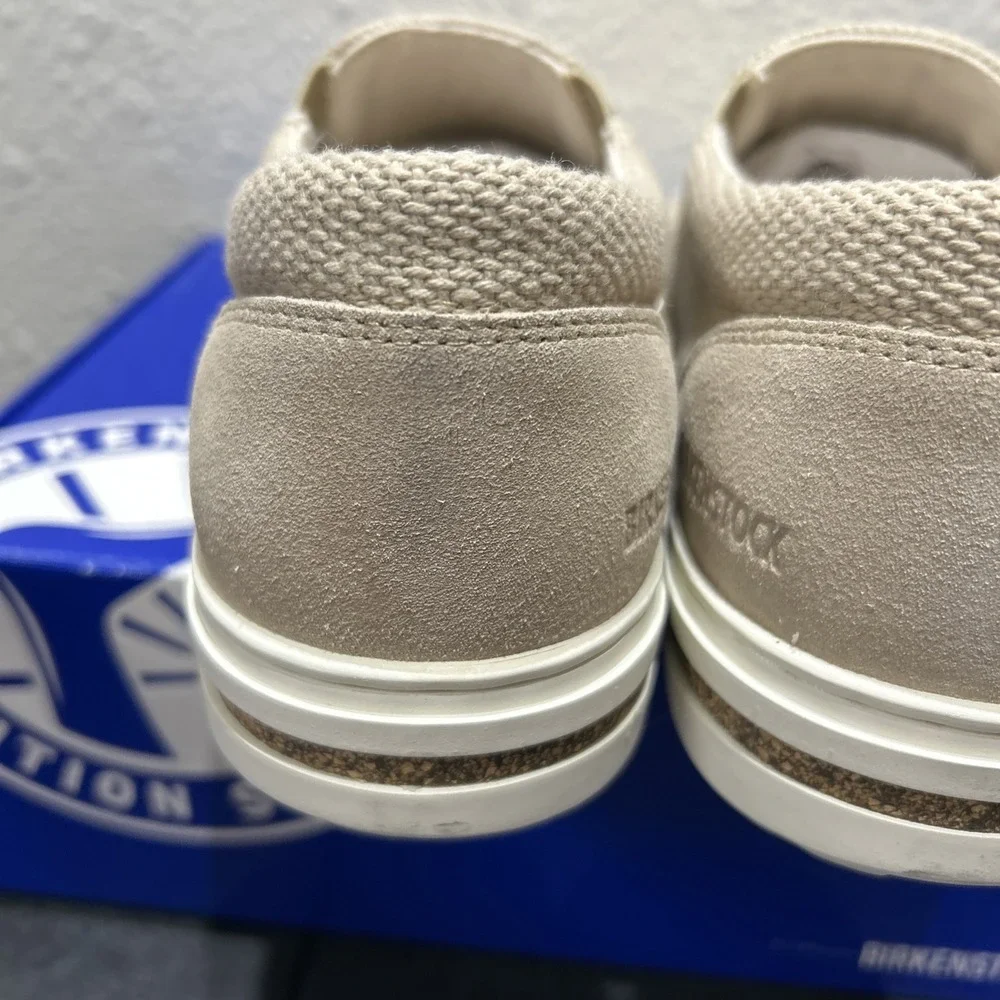 Birkenstock Oswego Textile Suede Sandcastle EU 40 US L9 M7 Womens Mens